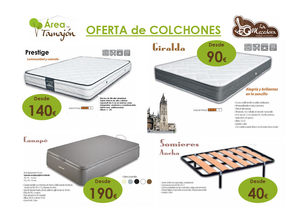 CARTEL OFERTA COLCHONES 20150914
